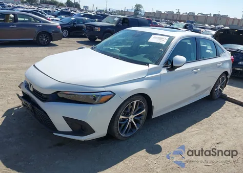 2024 Honda Civic Touring из США, поврежденный, VIN 2HGFE1F9XRH317026